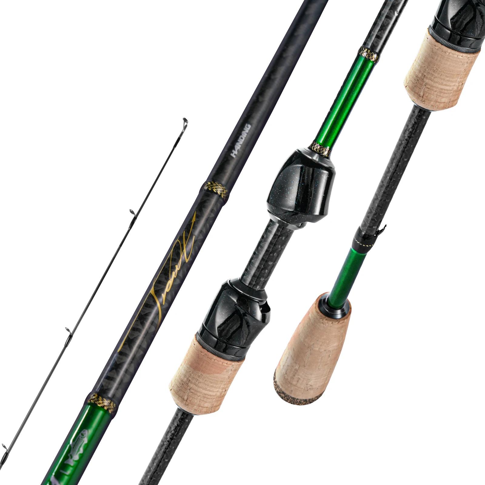 Canne ajing HANDING 2.13m carbone 30T UL-L - Pêche truite et rockfishing action rapide