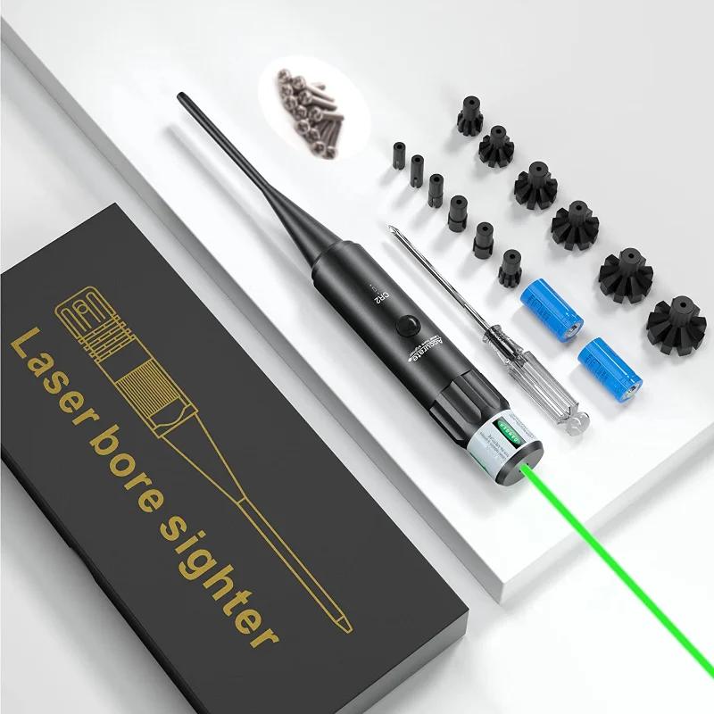 Viseur laser de calibre .22 à .78 pour alignement fusil - Accessoire précision pêche et chasse