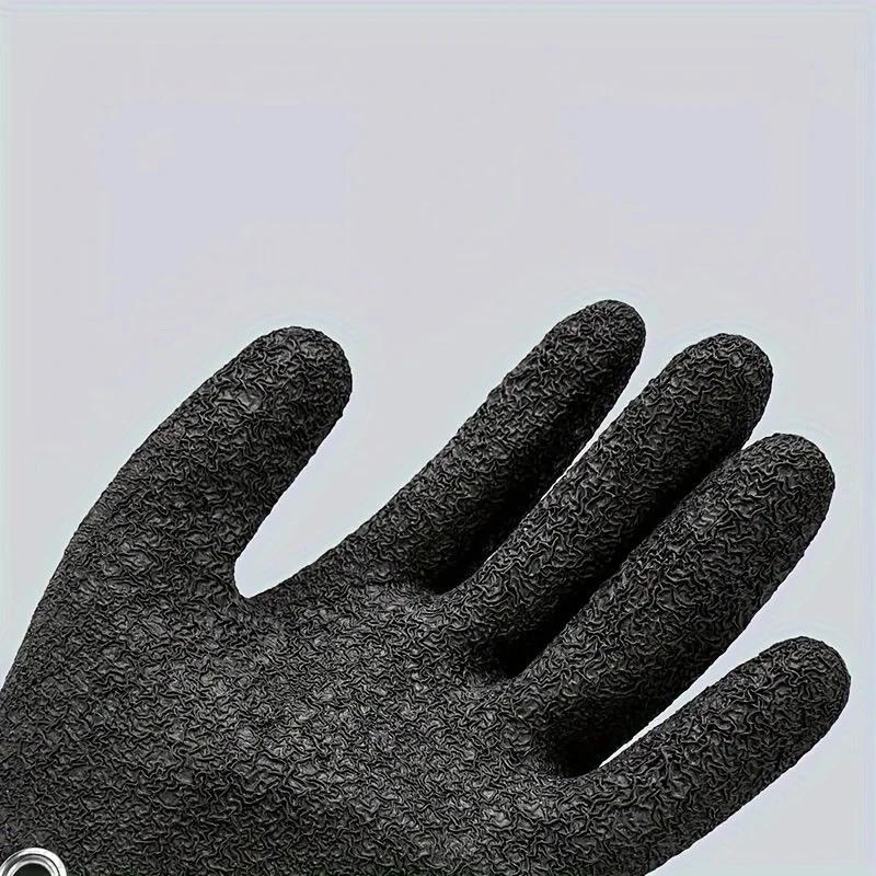 Gants pêche magnétiques anti-dérapants imperméables libération capture gants de pêche