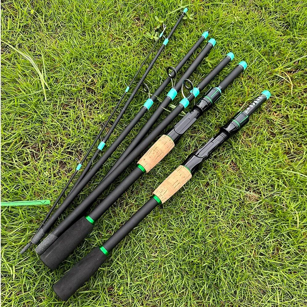 Canne à pêche ultralégère 18m pour truite et jigging - Modèle casting spinning ML tip 4/5 sections