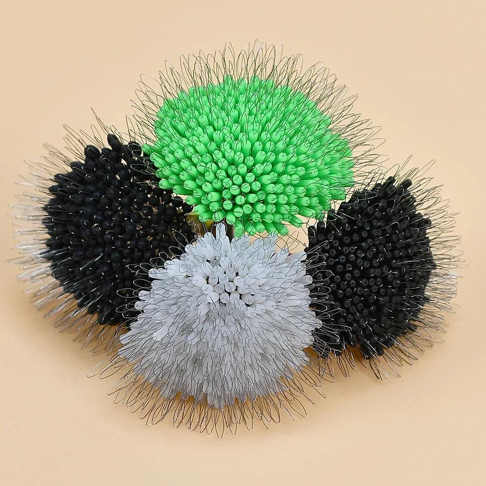 300 perles en silicone pour ligne de pêche - arrêts de flotteur ovales cylindres MNFT