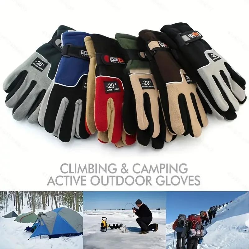 Gants pêche hiver homme femme chauffants imperméables pour pêche en mer et rivière