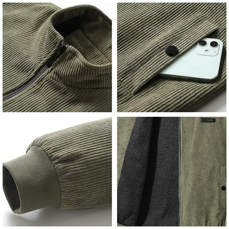 Veste polaire épaisse homme 2025 - Hiver chaud coupe-vent - Veste extérieure classique décontractée