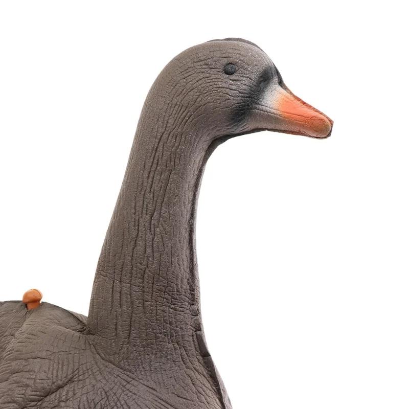Leurre 3D réaliste pour chasse à l'oie - Canard en mousse lifelike pour contrôle oiseaux jardin extérieur