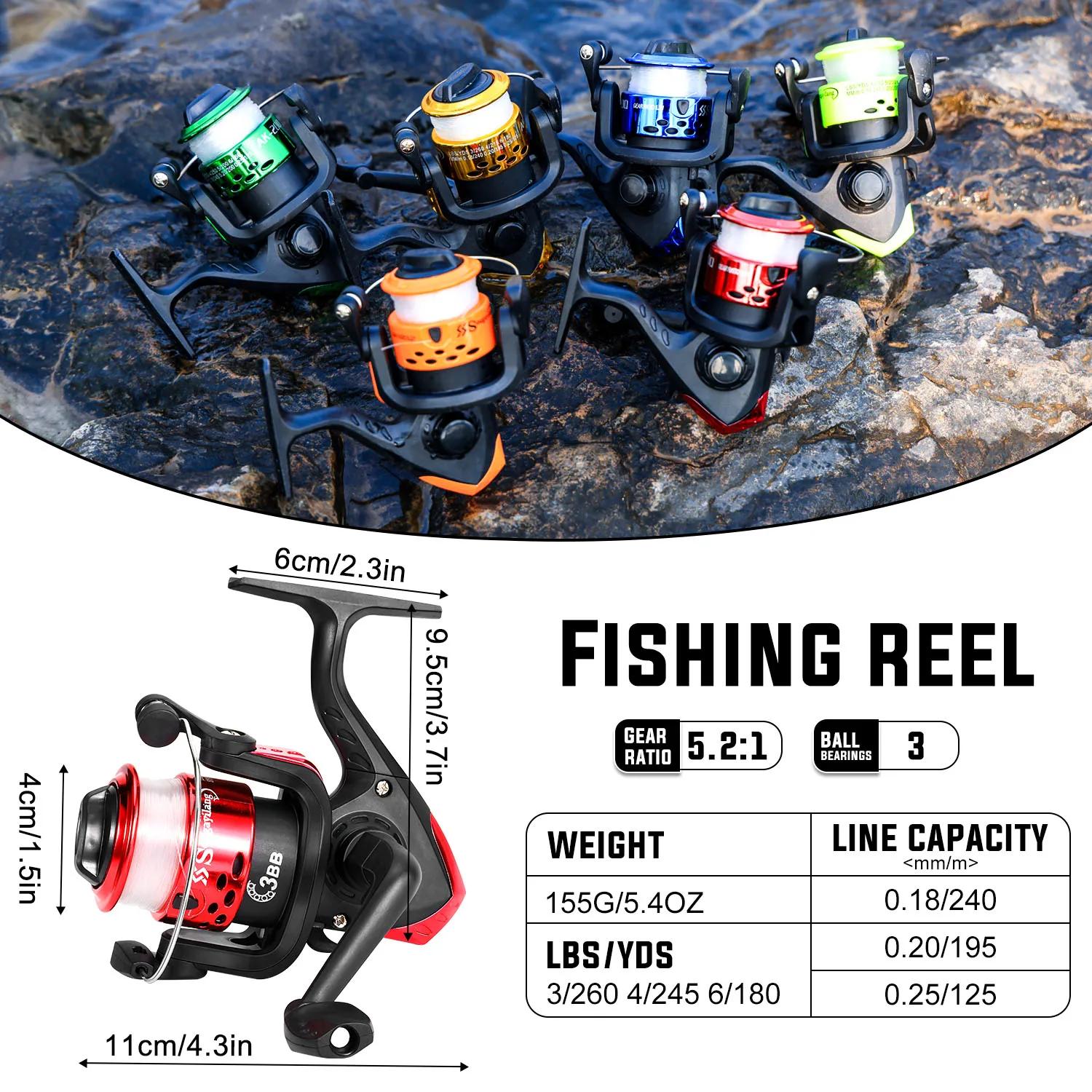 Moulinet spinning Sougayilang 10kg drag - Bobine aluminium renforcée pour pêche carpe et gros poissons