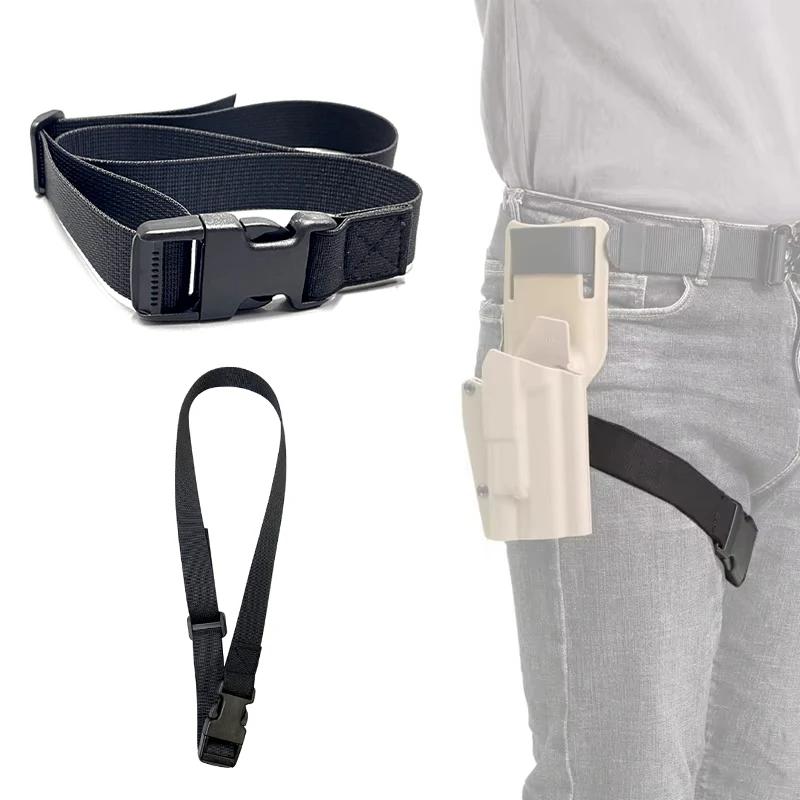 Sangle de cuisse tactique élastique pour holster et équipement de pêche - fixation jambe