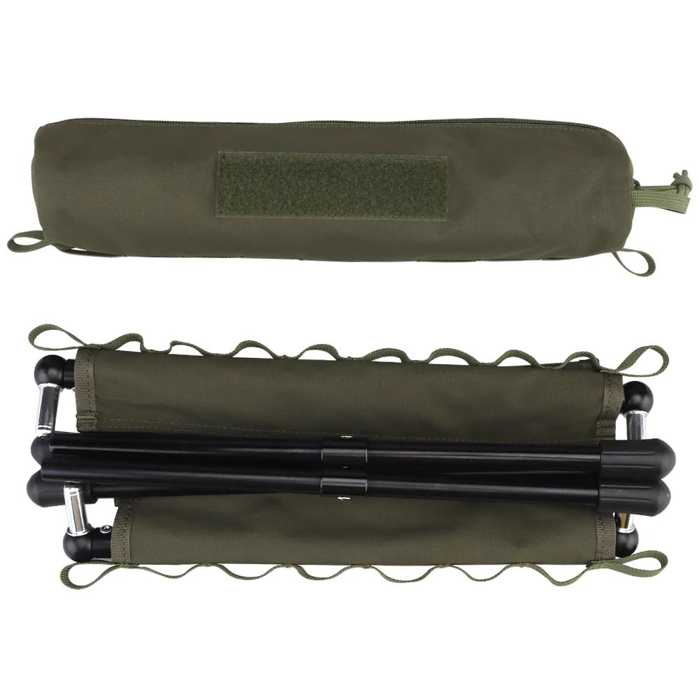 Tabouret pliable tactique en alliage aluminium léger pour chasse, camping, pêche et équipement randonnée