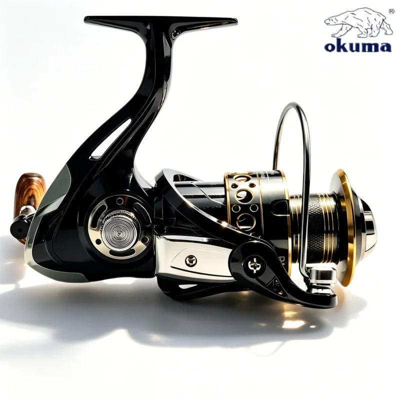 Moulinet spinning Okuma metalultra léger frein 18kg outil pêche 2025
