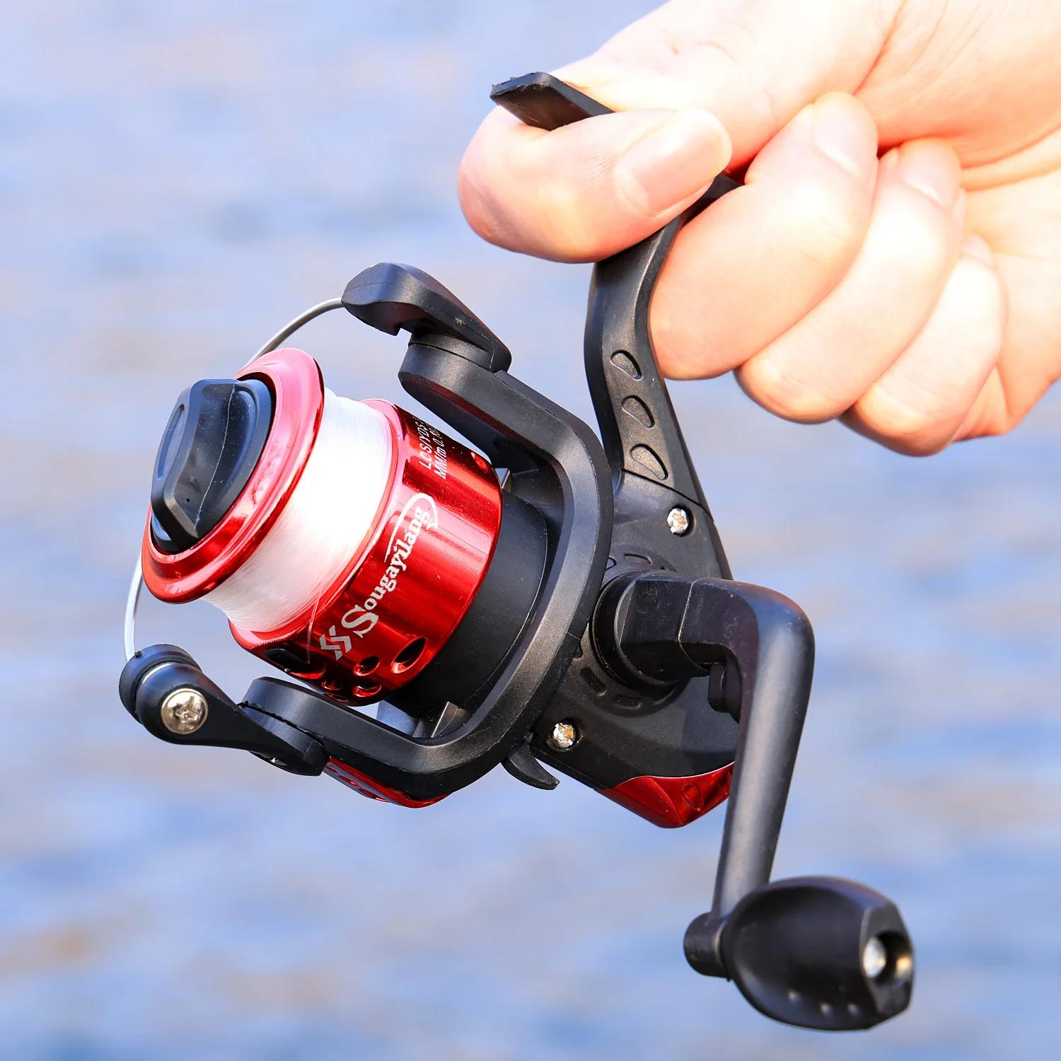 Moulinet spinning Sougayilang 10kg drag - Bobine aluminium renforcée pour pêche carpe et gros poissons