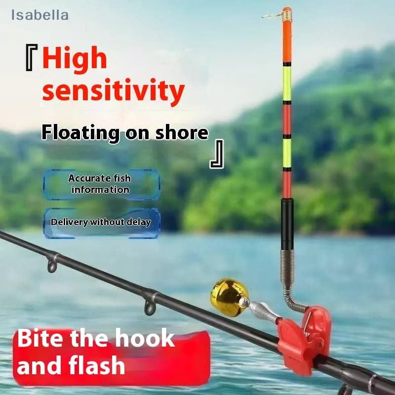 Indicateur flottant électronique lumineux pêche côtière - Flotteur alarme morsure nuit signal côtier