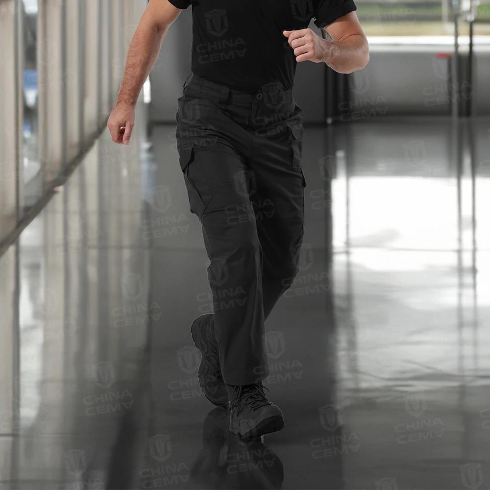 Pantalon stretch pêche chasse homme outdoor résistant travail randonnée vêtements tactiques