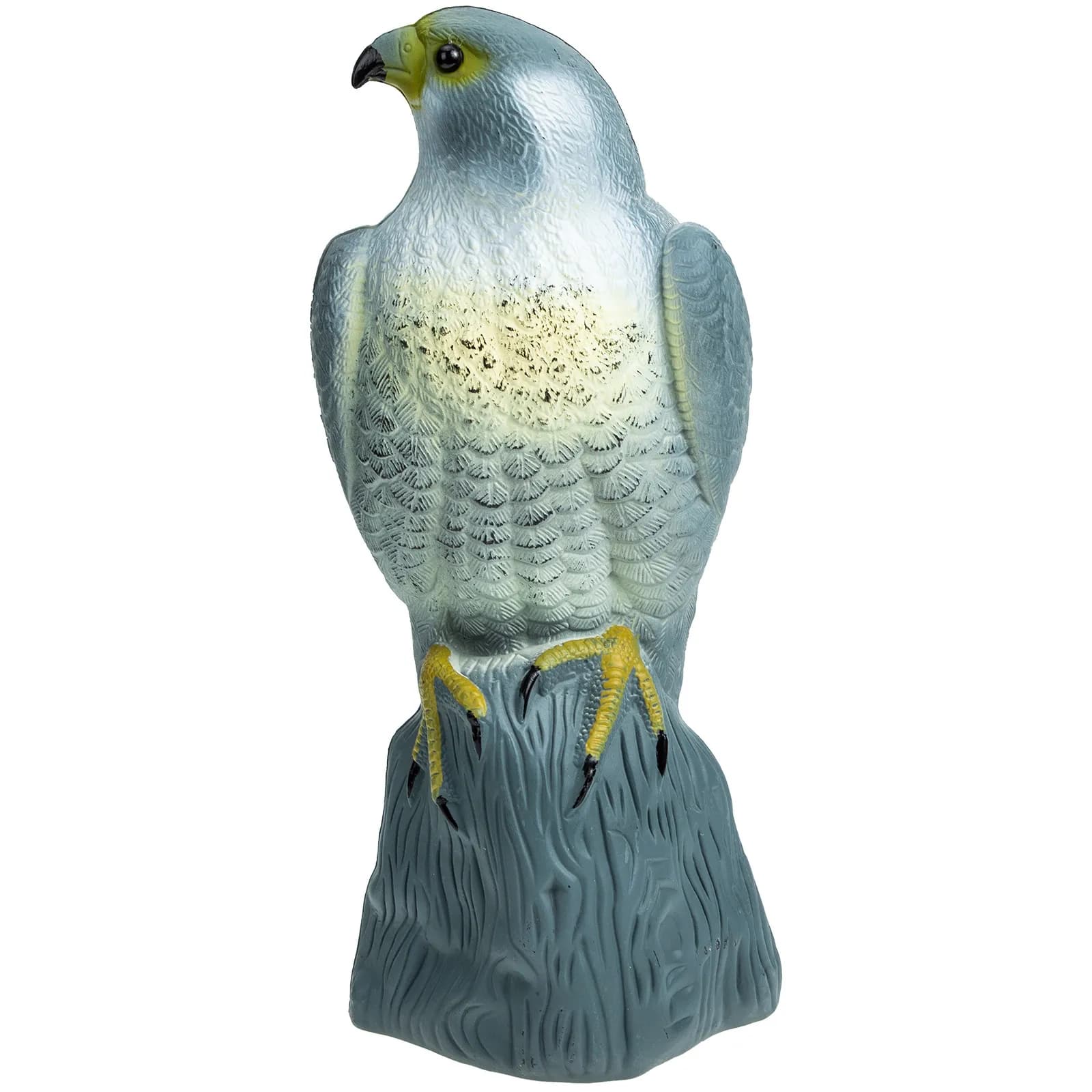 Leurre de chasse décoratif jardin multi-fonction - Oiseau faux ornement extérieur en PE résistant