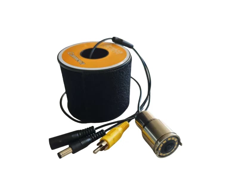 Caméra de pêche sous-marine 12 LED vision nocturne étanche 1200TVL forme poisson accessoire pêche bateau glace câble 15 30 50m