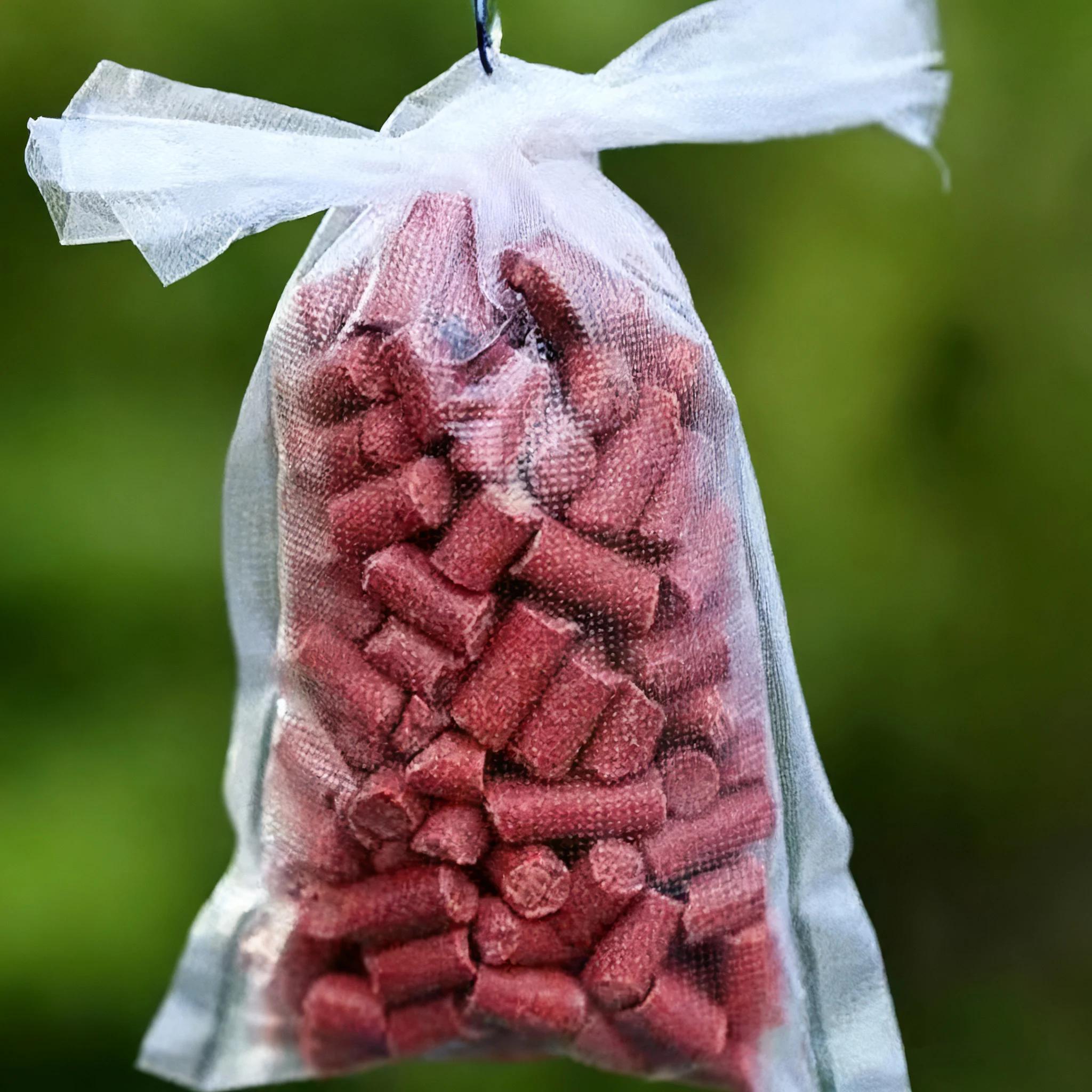 Sacs PVA pour pêche à la carpe, filet 7x14 cm pour lancers d'appâts, boilies et pellets