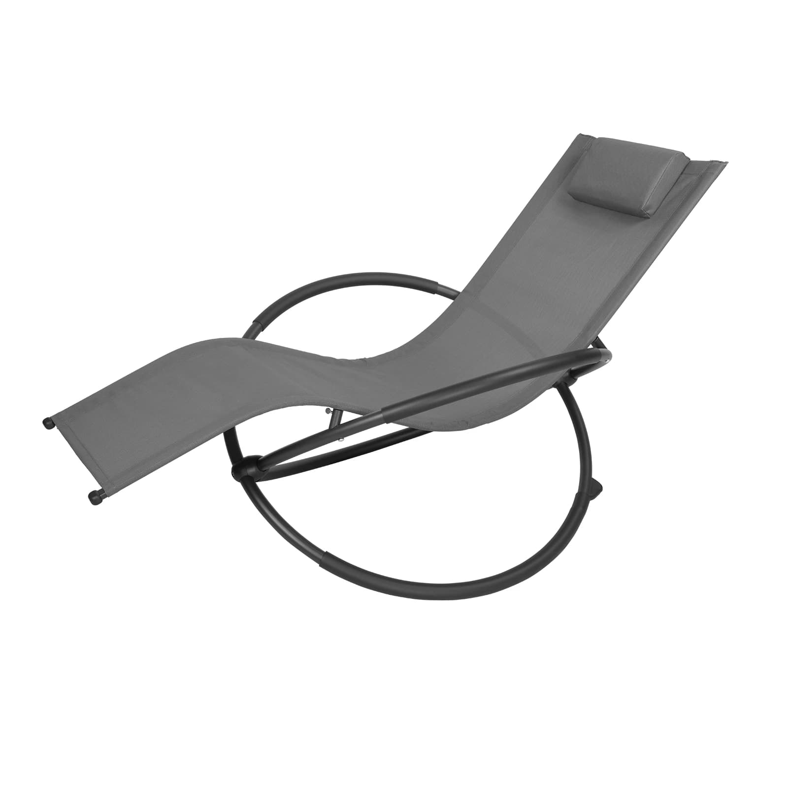 Chaise longue pliante WOLTU pour jardin, pêche et plage - Siège confortable à bascule pour sieste