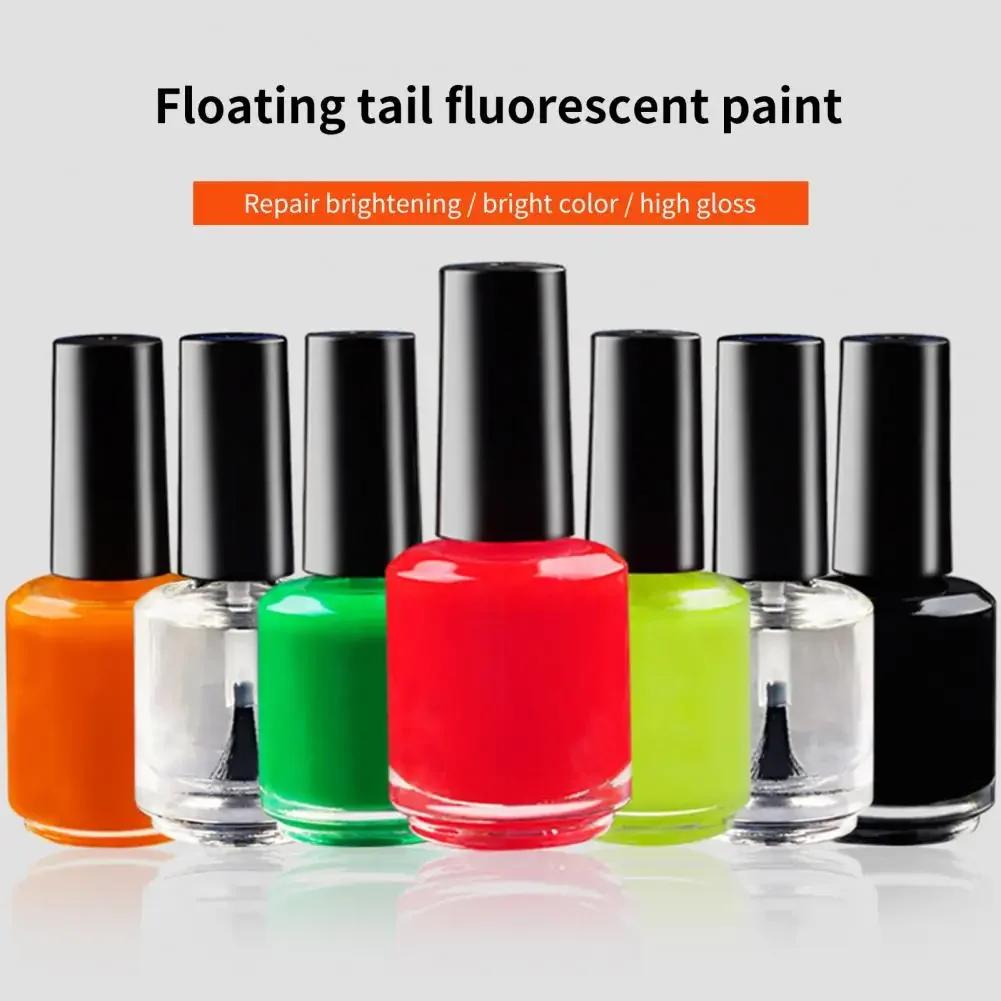 Peinture fluorescente pour flotteurs de pêche nuit haute visibilité séchage rapide réparation équipement