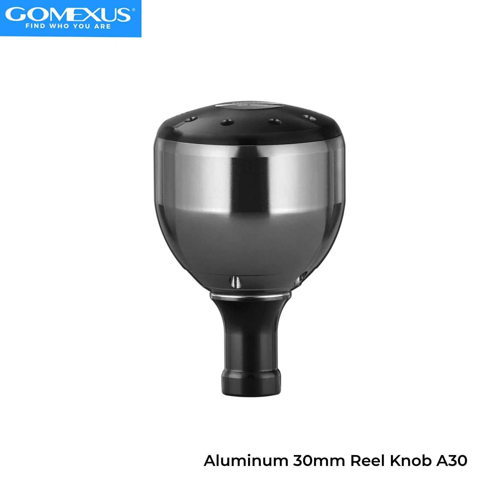 Poignée aluminium Gomexus 30mm pour moulinet Shimano Stradic Daiwa Stella réglage personnalisé