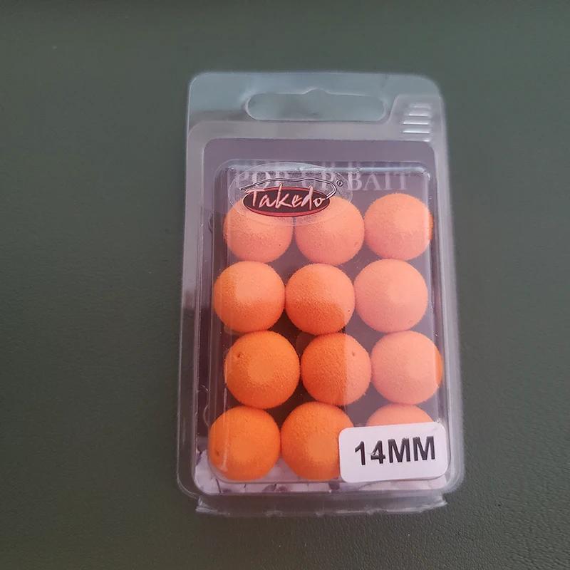 Boilies EVA flottants TAKEDO 8-17mm - Appât artificiel pour pêche européenne de la carpe