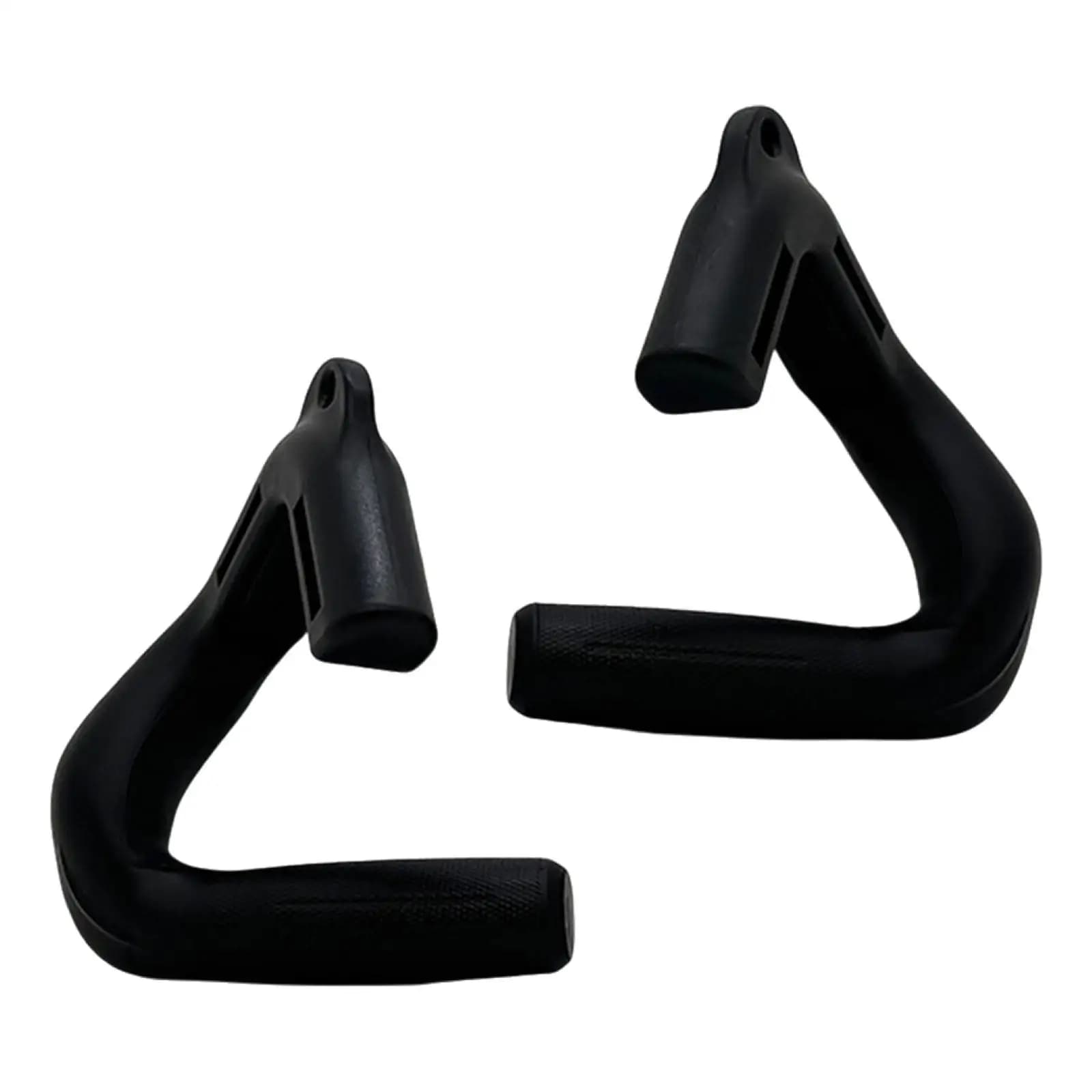 Poignées neutres d'attachement pour traction et deadlift - Accessoire musculation prise confortable