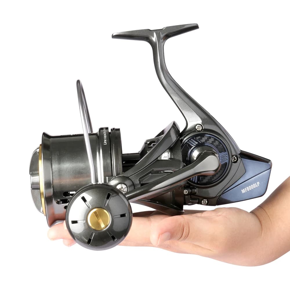 Moulinet surf casting DEUKIO Long Shot Jigging 8000 10000 12000 44LB drag puissant pêche mer grande distance