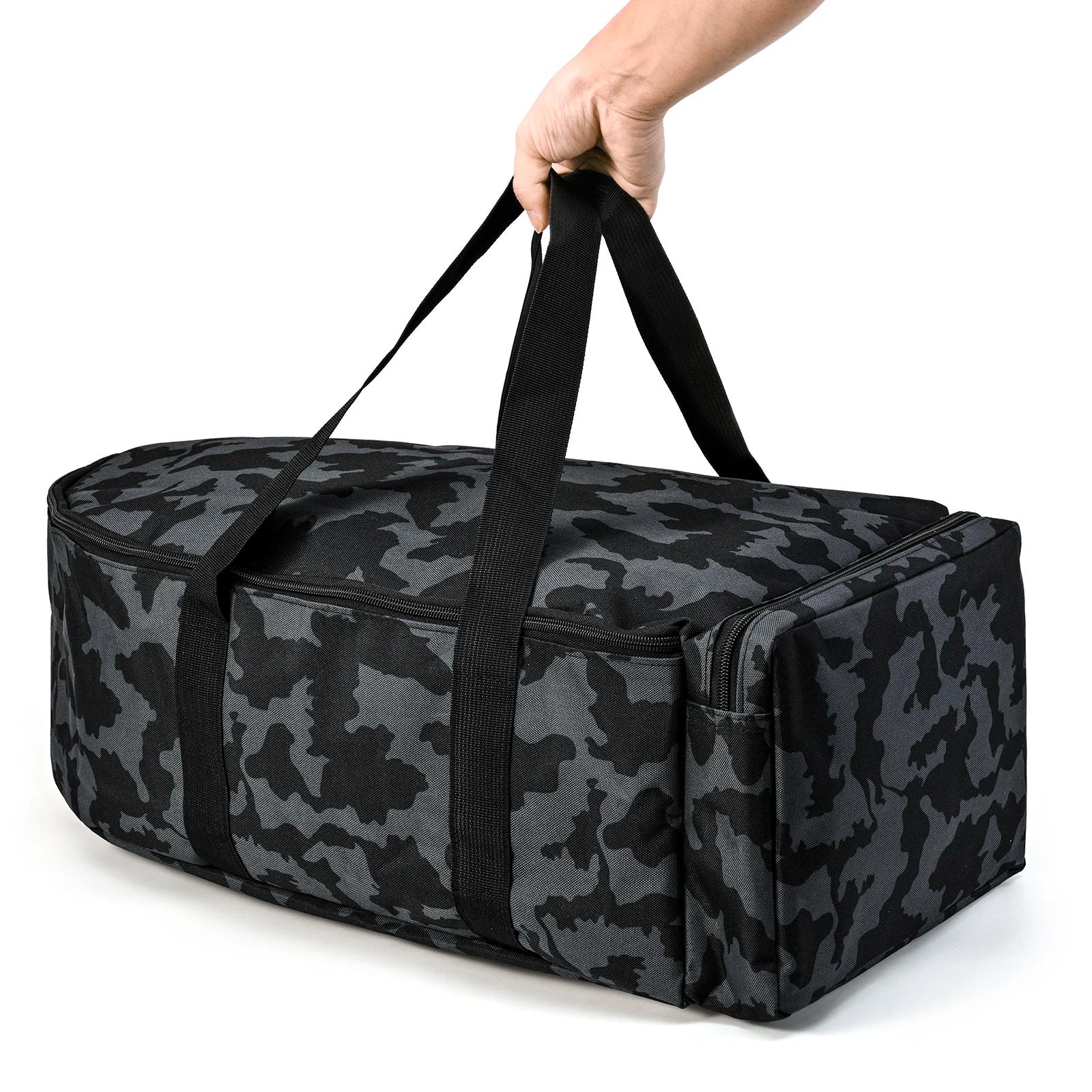 Grand sac transport bateau appâts pêche capacité XL imperméable 1000D Oxford pour bateau amorce