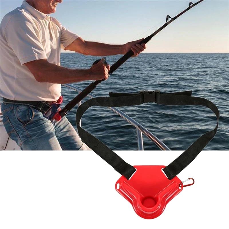 Ceinture porte-canne nylon multifonction Shawto - support canne à pêche portable rapide pêche