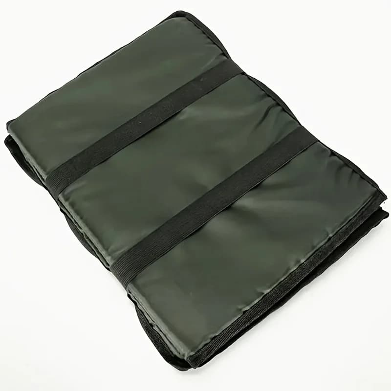 Tapis de décrochage pêche carpe Quick Fish pliable avec règle - Protection 3 couches éponge multi-coussin