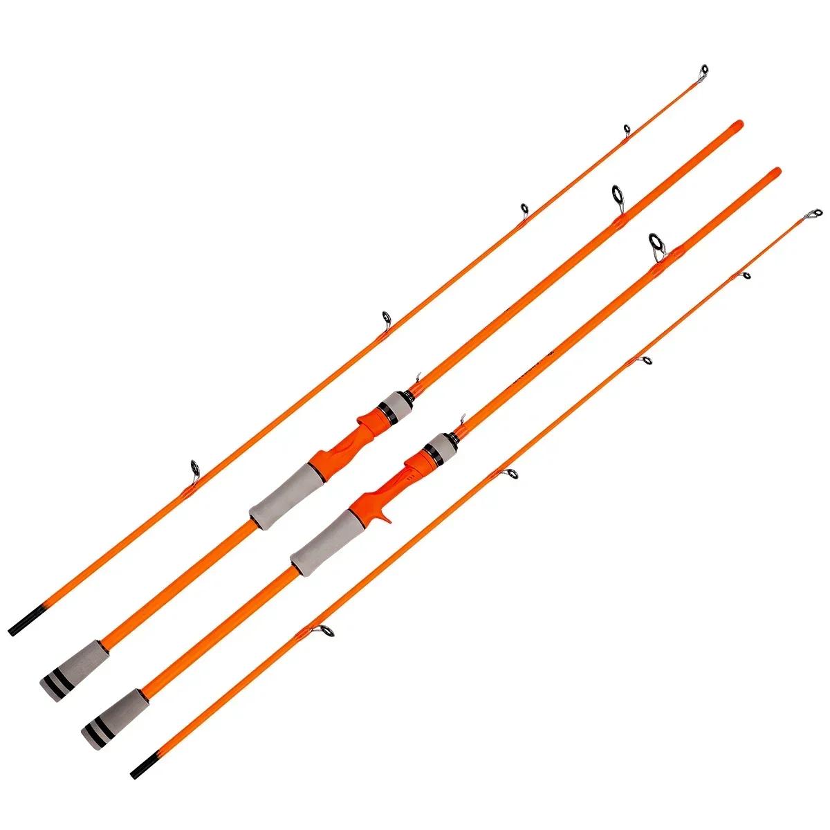 Canne spinning BAKAWA carbone puissance M pour eau douce et mer - 1.65M et 1.8M - Canne casting durable