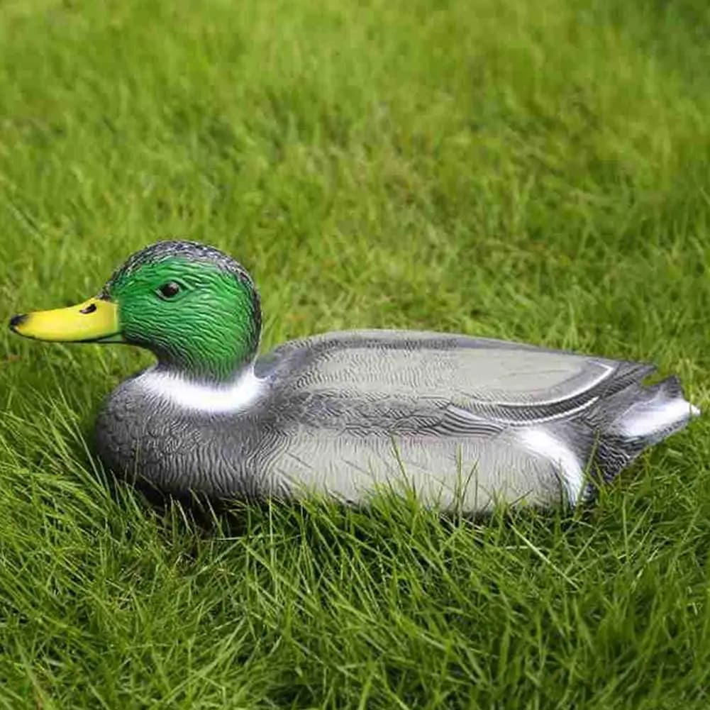 Leurre canard faux 3D flottant pour chasse et pêche - Décoration de jardin simulation réaliste