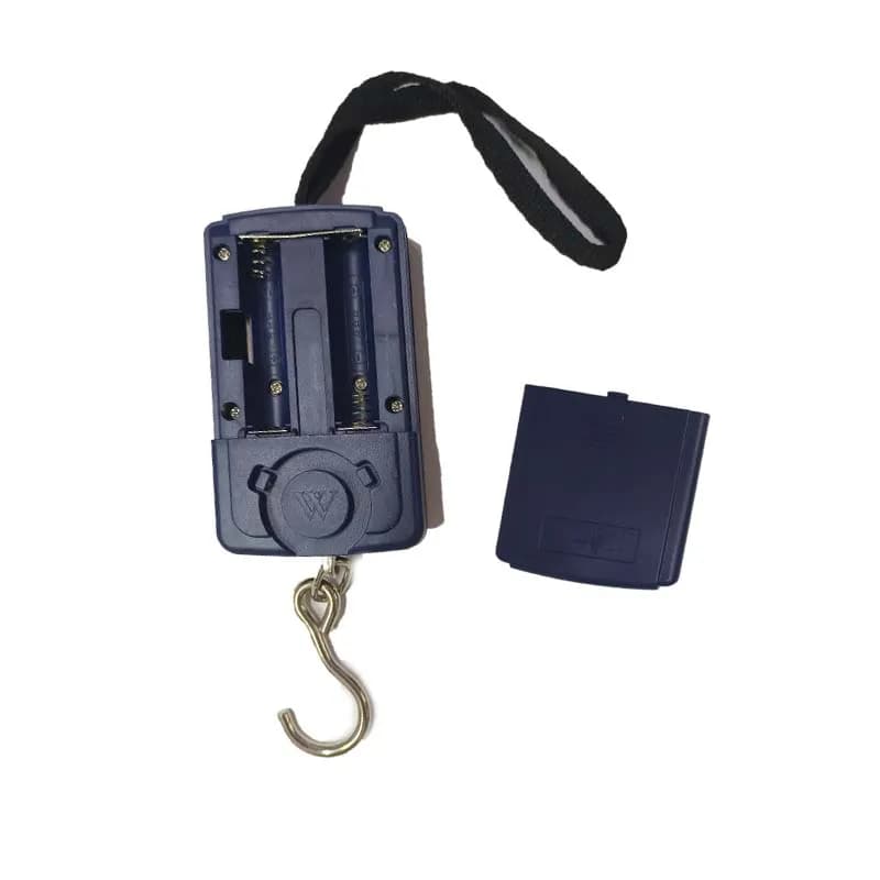 Balance digitale 40kg/10g mini pour pêche et cuisine - Pèse-bagages voyage avec crochet électronique