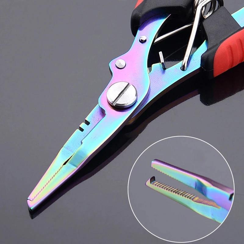 Coupe-fil ergonomique anti-dérapant et coupe-noeuds haute résistance pour pêche