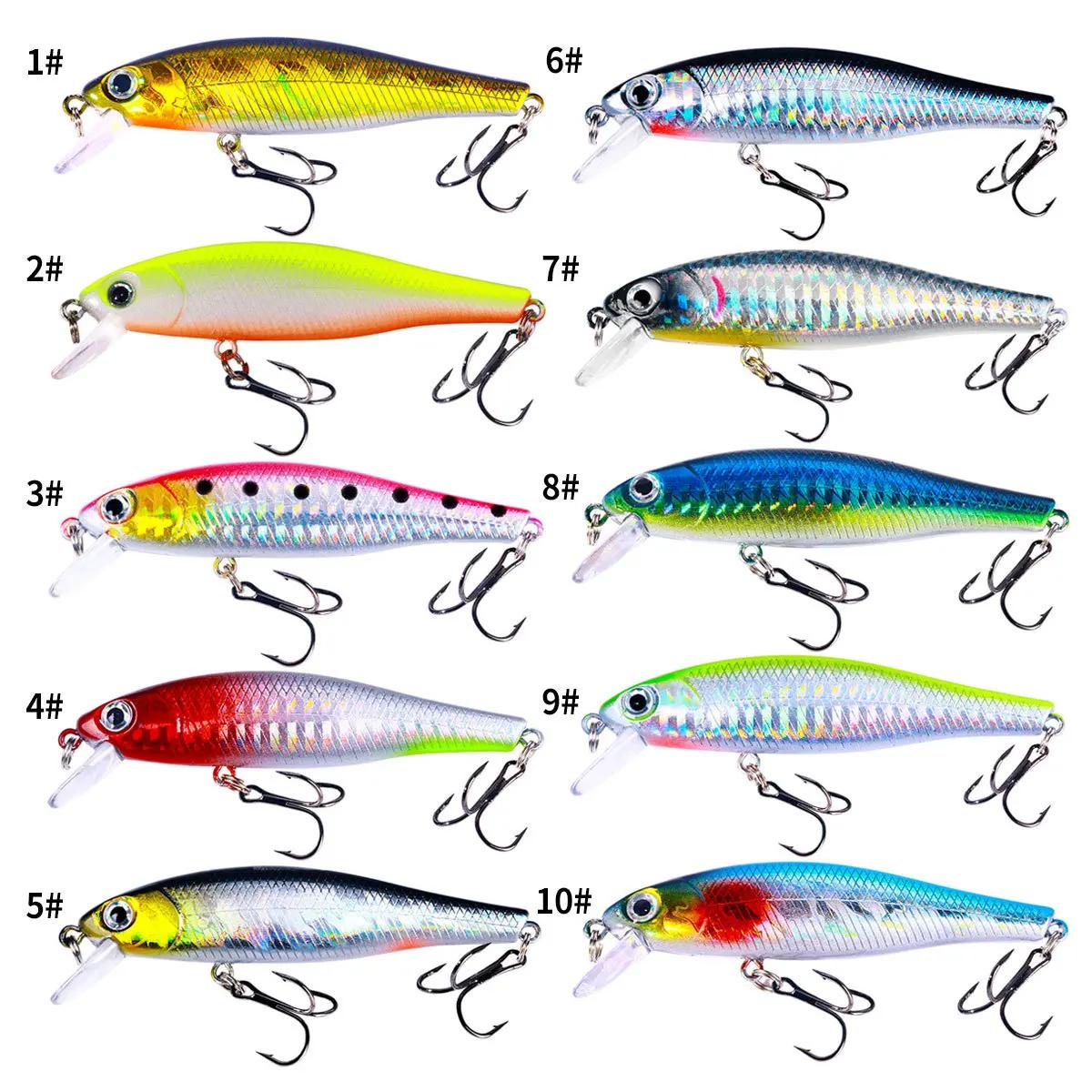 Leurre jerkbait minnow crank wobbler 8.8cm 9g - Appât artificiel pour black bass brochet carpe pêche précise