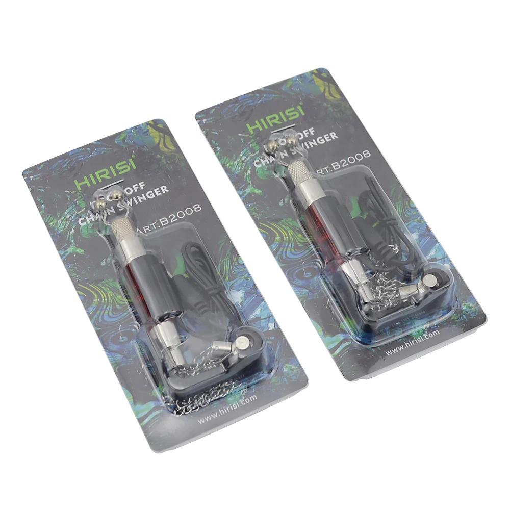 Indicateur LED swinger Hirisi B2008 - Alarme de touche pour pêche à la carpe avec accessoires