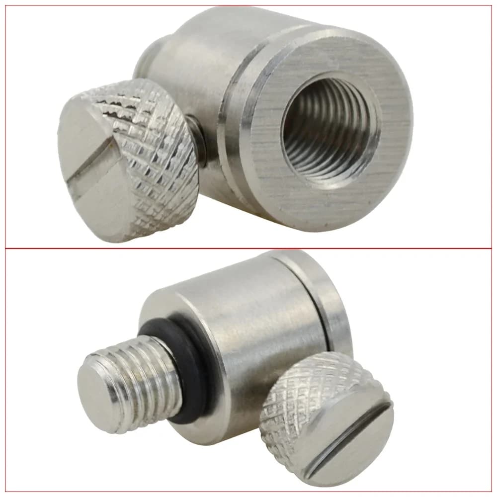Connecteur rapide pêche carpe pour rod pod - acier inoxydable AQ204 support buzzer bar