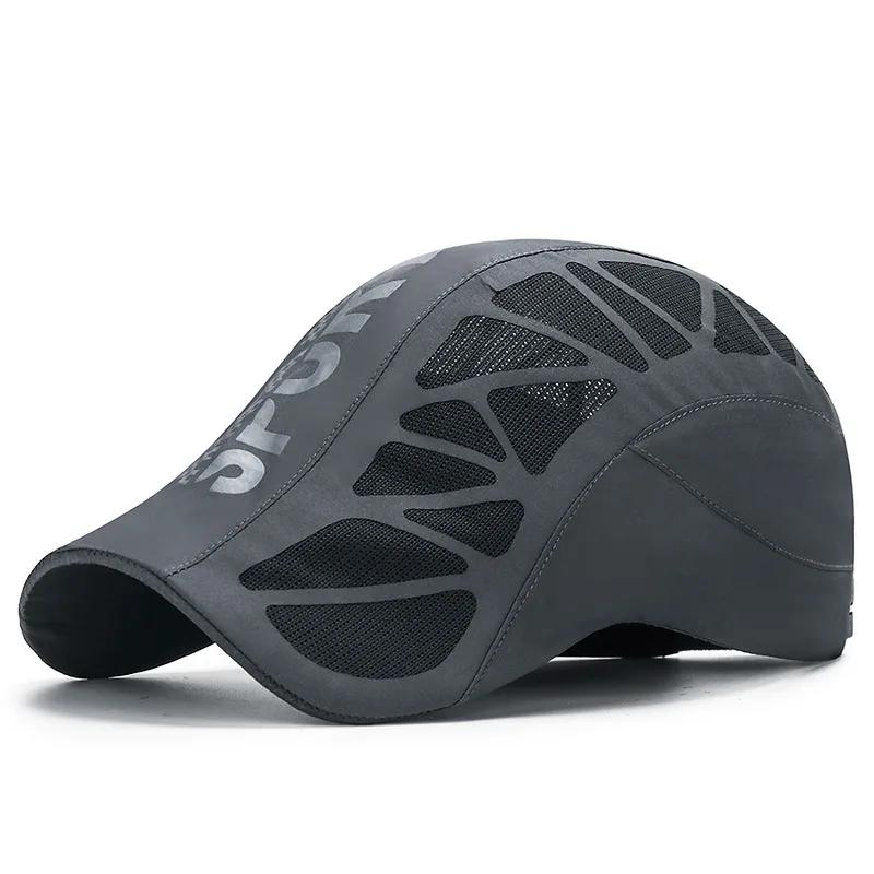 Casquette sport mesh alphabet pêche été - Séchage rapide protection solaire outdoor homme