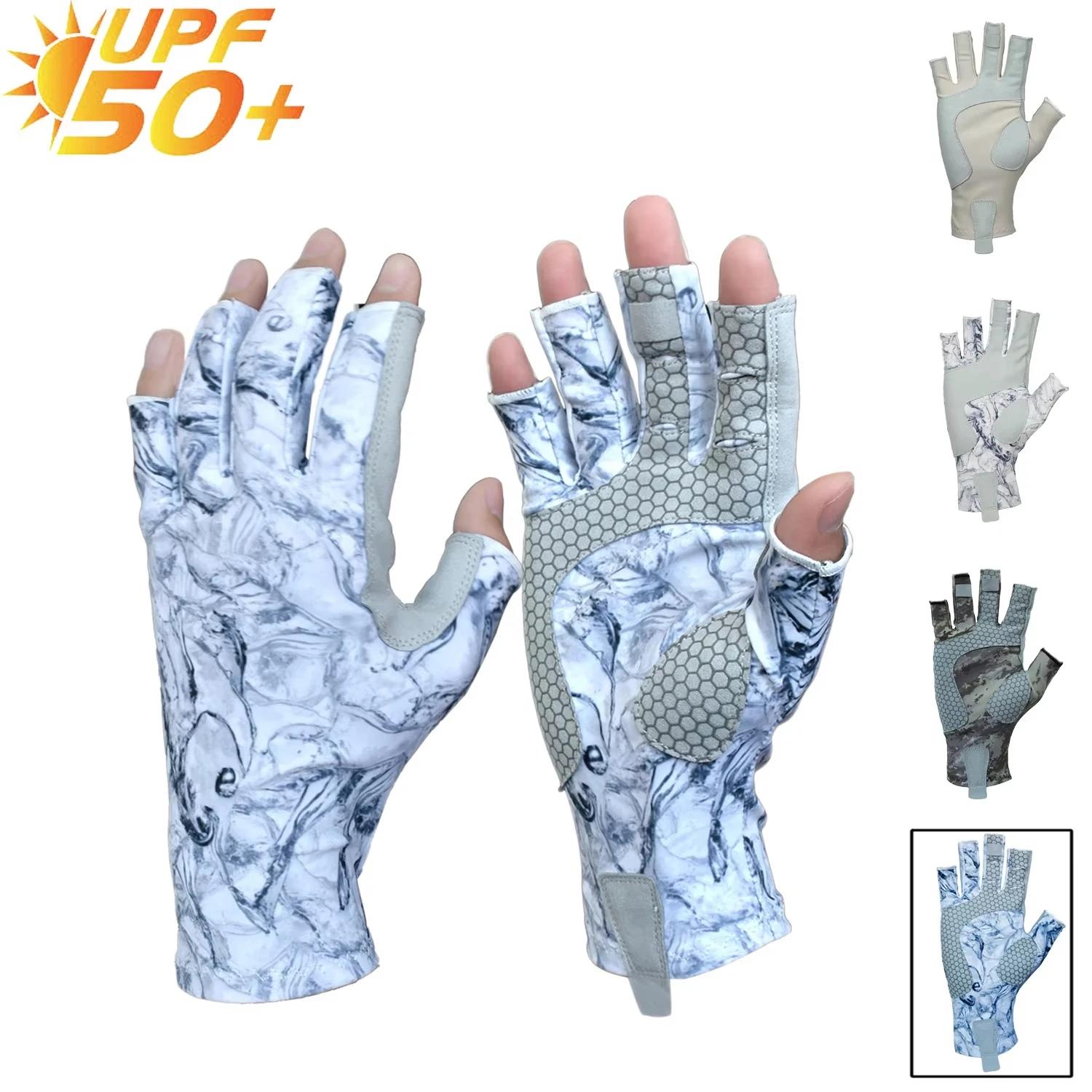 Riverruns Fingerless Fishing Gloves are designed for Men and Women Fishing, Boat