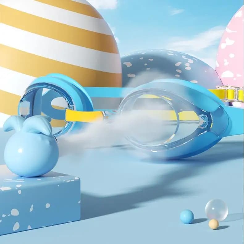 Lunettes de natation enfants garçons filles étanches anti-buée HD professionnelles piscine