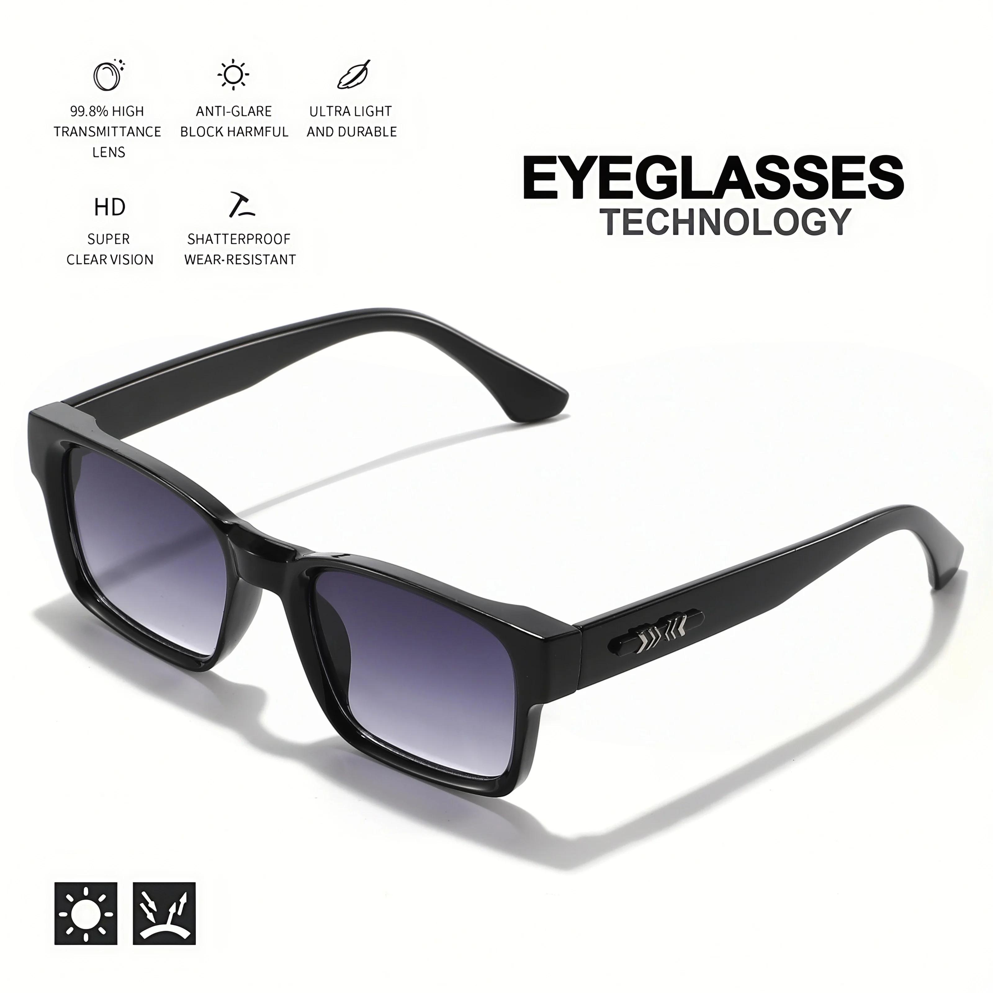 Lunettes de soleil rétro punk pêche - Cadre carré protecteur UV400 unisexe pour aventures extérieures