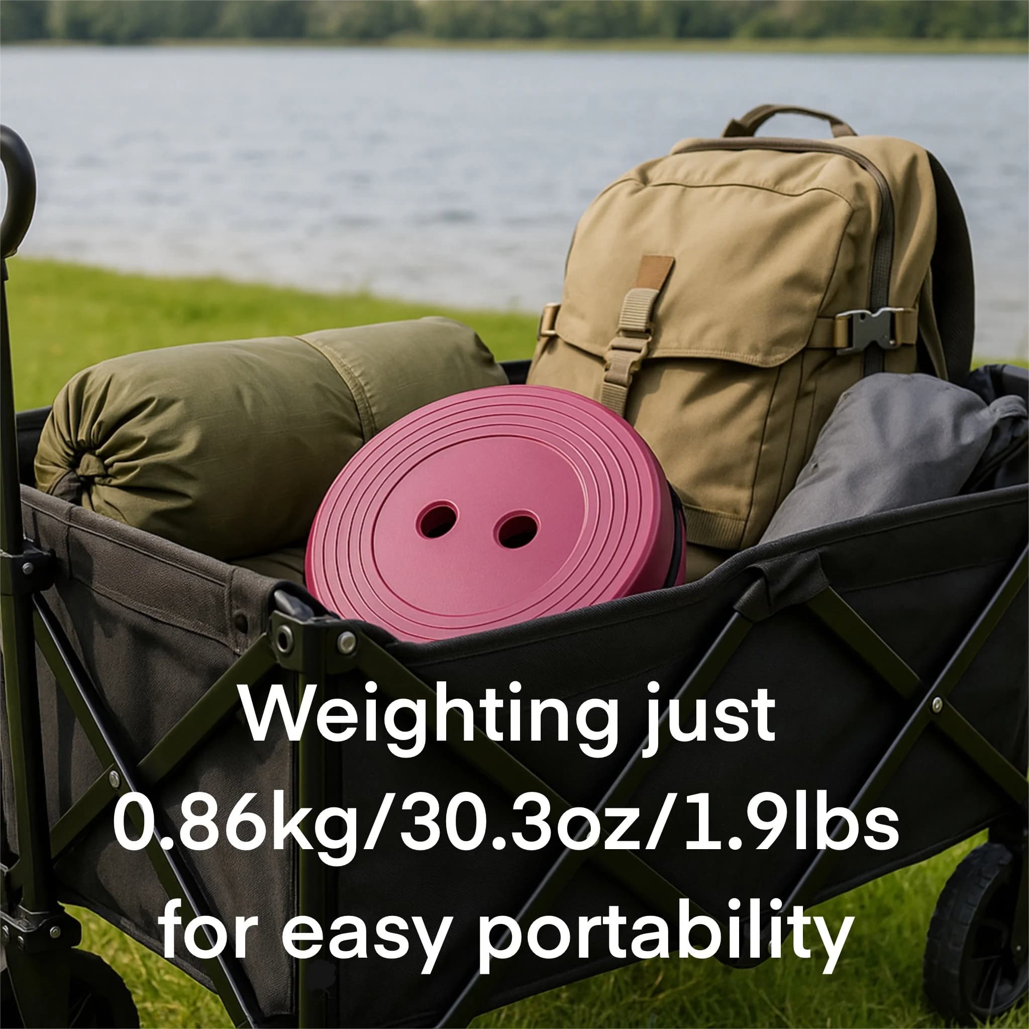 Tabouret pliant hauteur réglable robuste - Siège portable capacité lourde pour pêche et BBQ