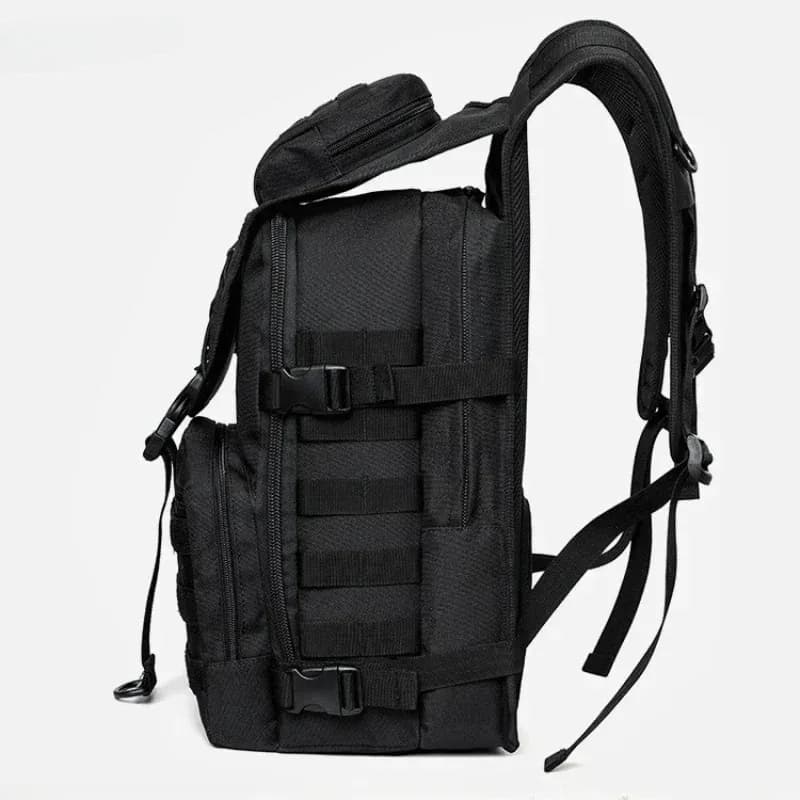Sac à Dos Tactique 35L pour Pêche - Randonnée Survie Camping Sac Polyvalent Extérieur Sportif
