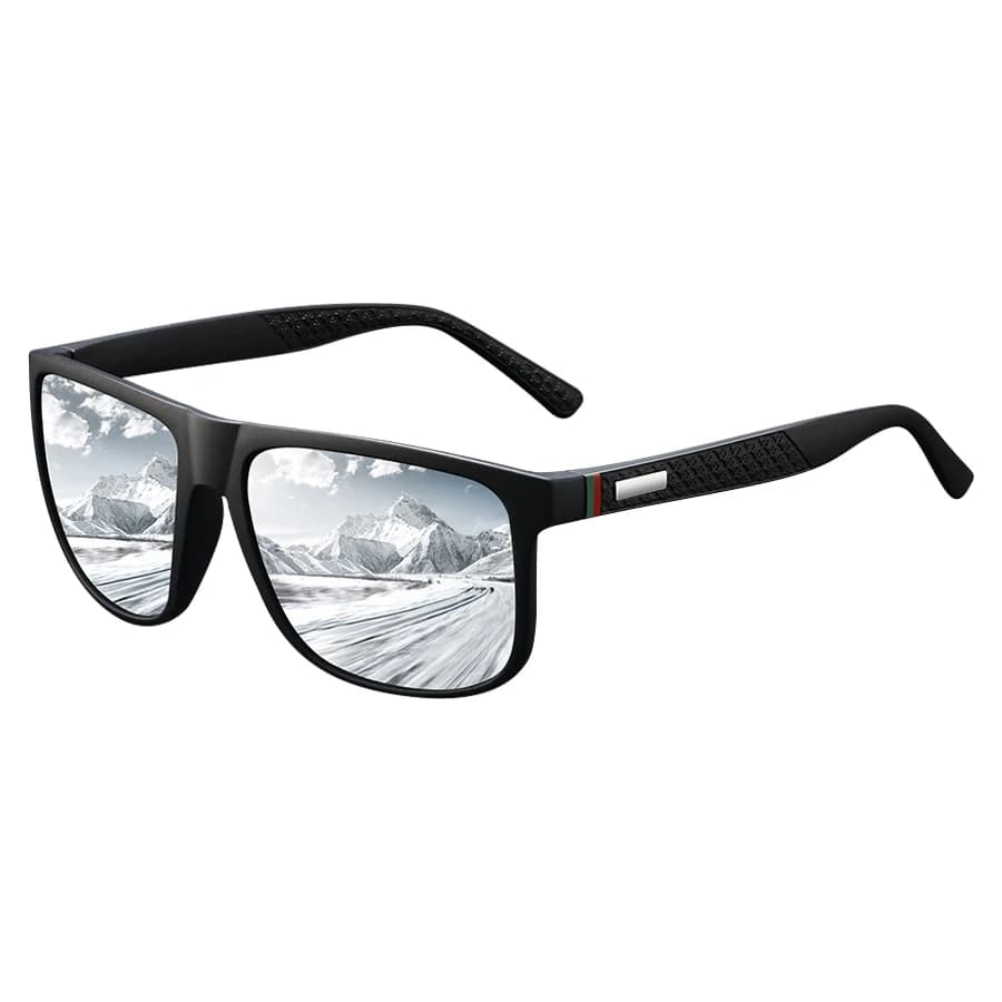 Lunettes carrées classiques fashion homme femme - Légeres, colorées pour conduite, pêche et outdoor