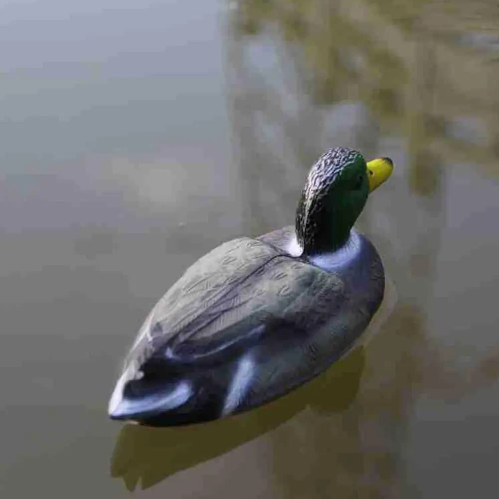 Leurre canard faux 3D flottant pour chasse et pêche - Décoration de jardin simulation réaliste