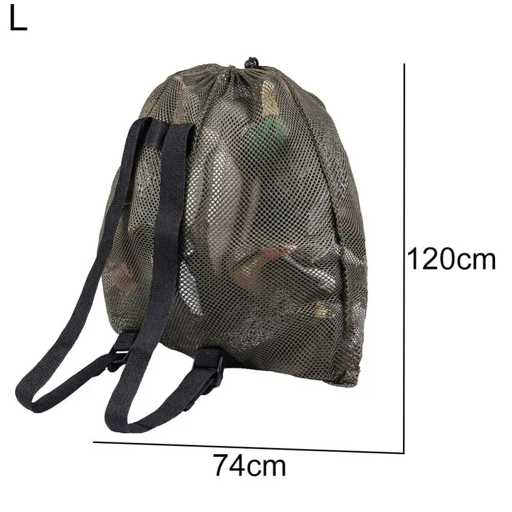 Sac à dos leurres canards oies filet épaule à cordon - Fournitures chasse extérieure transport colvert