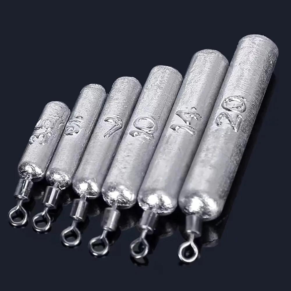 Moule à plombs de pêche mer et rivière 15 pièces, poids 3.5g à 20g, kit plombs
