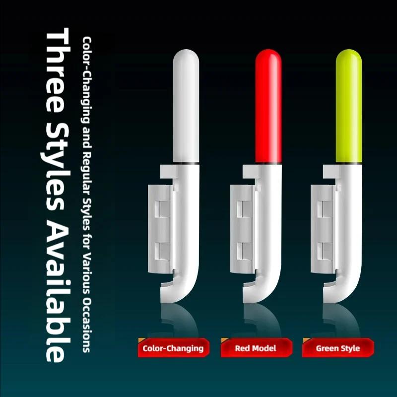 Lumière électronique LED amovible étanche pour canne à pêche - Accessoire nuit pêche rocheuse CR425