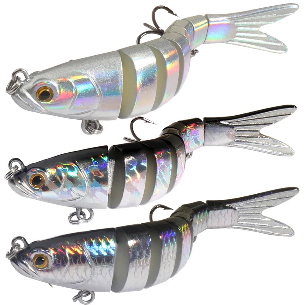 Leurre dur GOBAIT Swimbait multi-joints 11g 16g 27g pêche lent coulant pour carnassiers et carpes