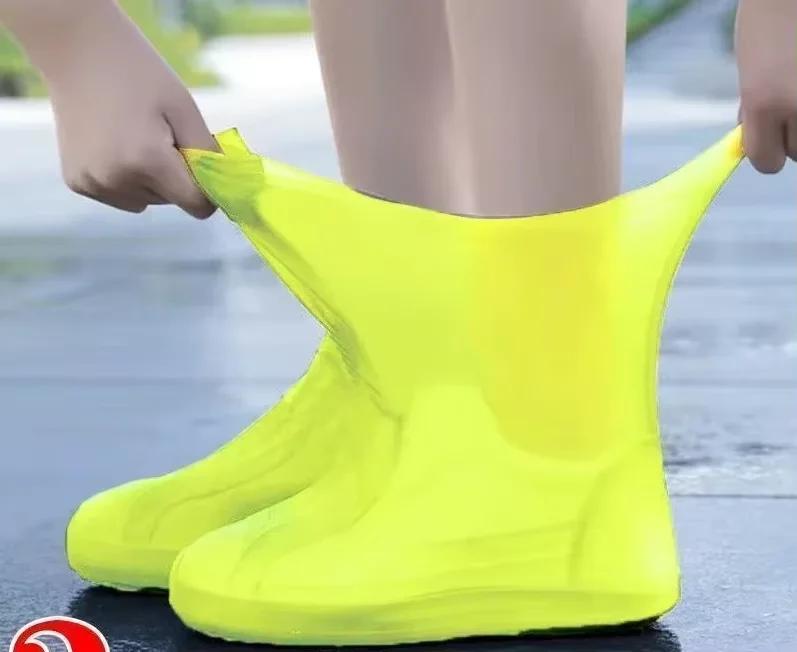 Protège-chaussures silicone imperméable antidérapant réutilisable pluie outdoor France