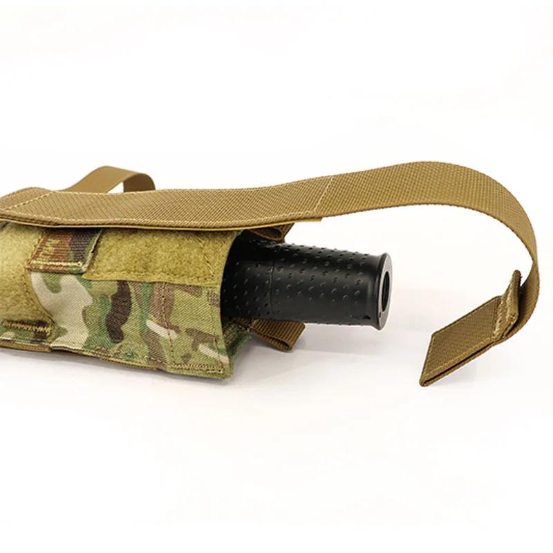 Poche multifonction MOLLE tactique pour outils de pêche - Porte-charge et rangement longue bande