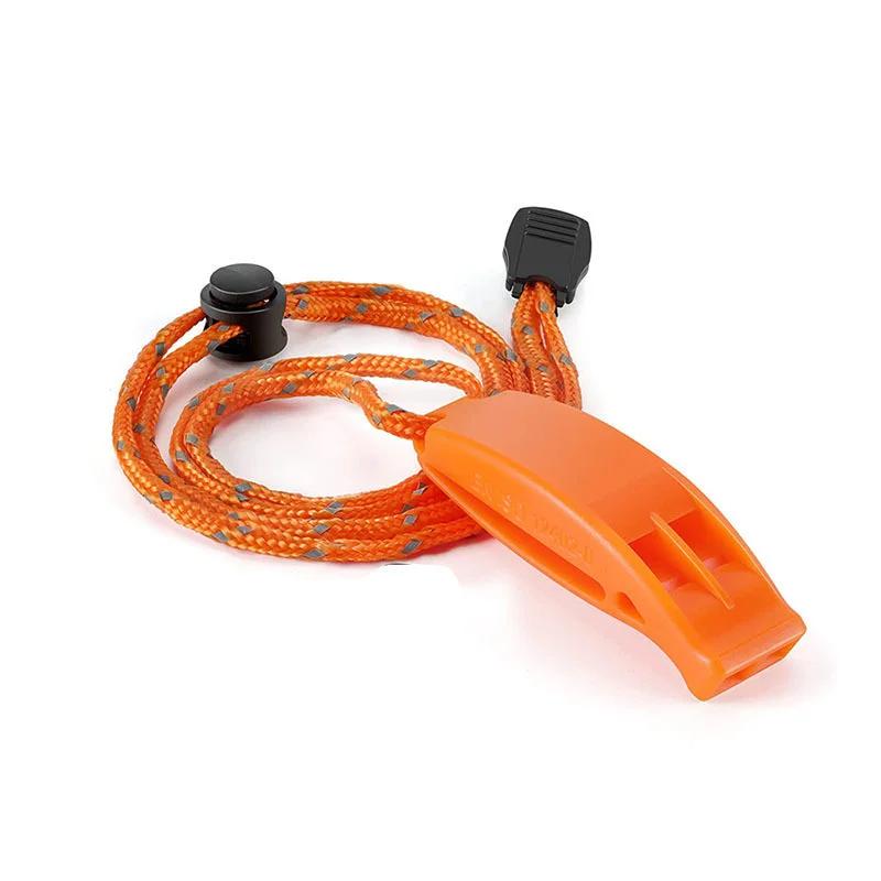 Sifflet sécurité avec dragonne pêche kayak gilet de sauvetage bateau camping randonnée chasse