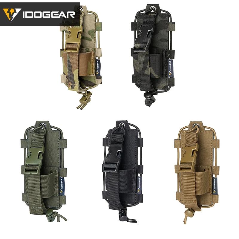 Pochette radio BAOFENG tactique pêche - Porte talkie-walkie MOLLE Gridlok IDOGEAR